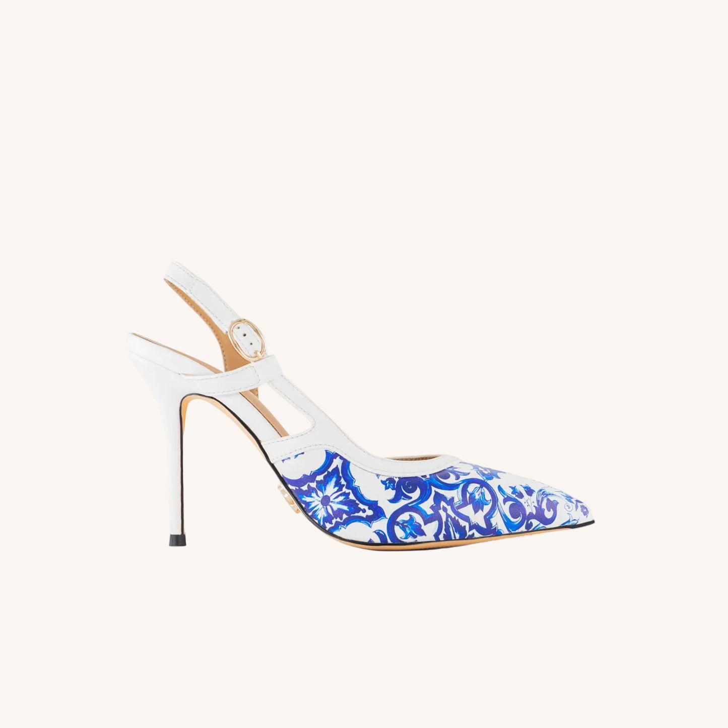Luna Velluto Slingback Heels