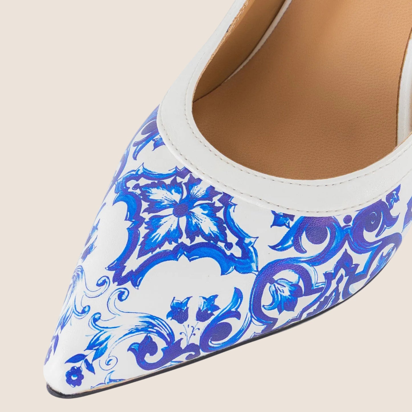 Luna Velluto Slingback Heels