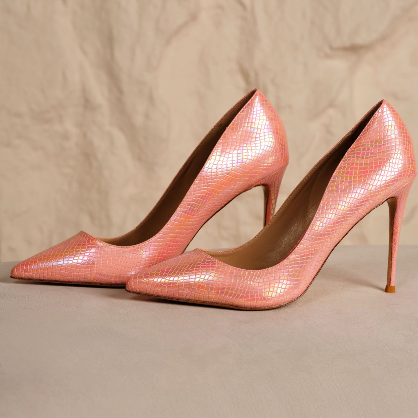 Desert Rose - Blush Pink Stiletto Pump
