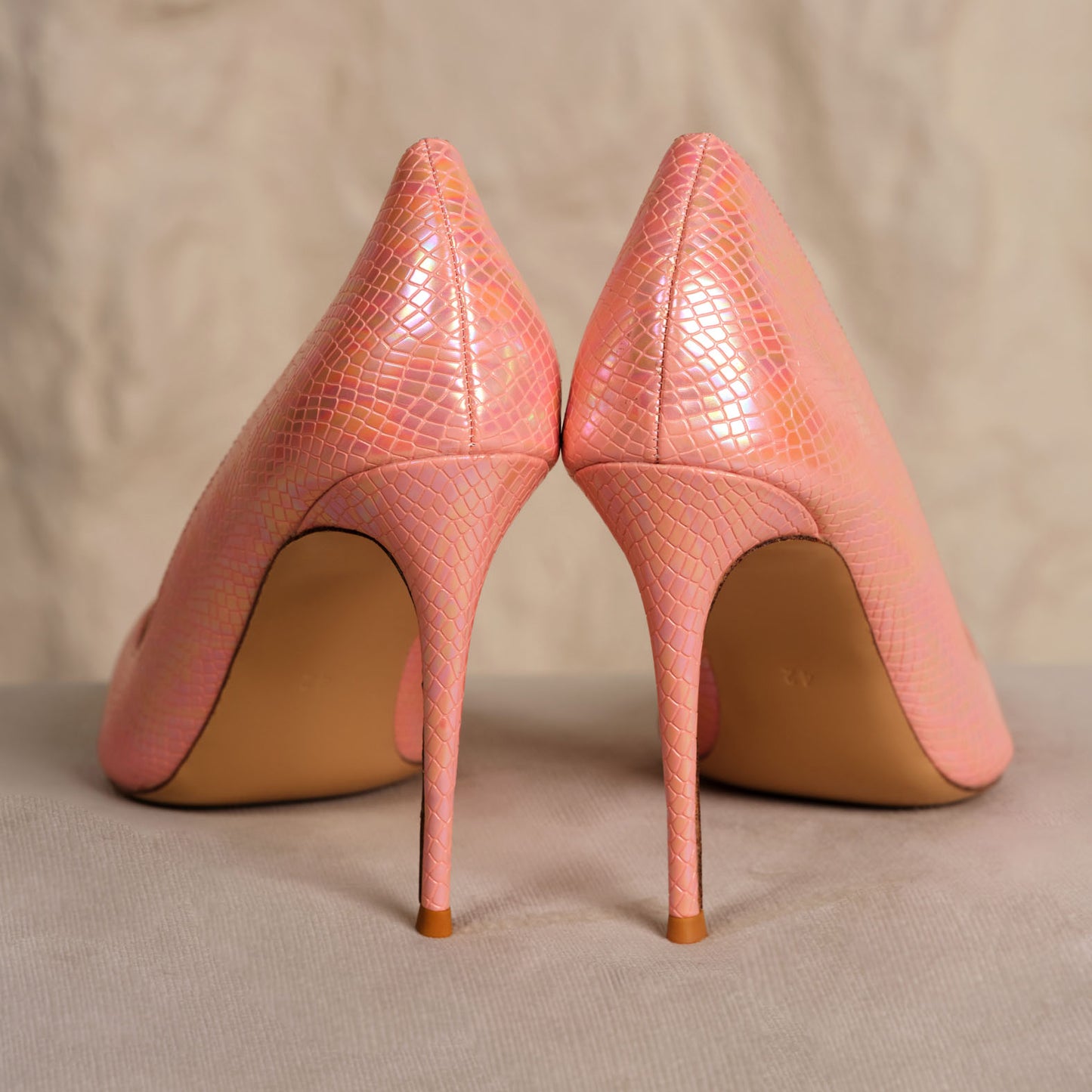 Desert Rose - Blush Pink Stiletto Pump