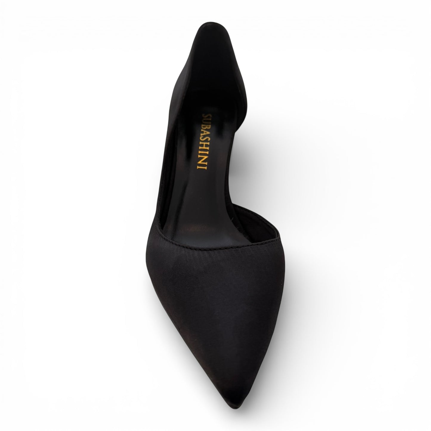 Amira – Classic Black Satin Pump